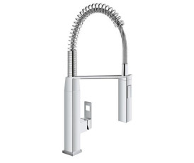Смеситель однорычажный Grohe Eurocube для мойки (31395000) Смеситель однорычажный Grohe Eurocube для мойки (31395000)