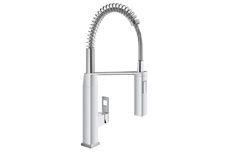 Смеситель однорычажный Grohe Eurocube для мойки (31395000) 31395000