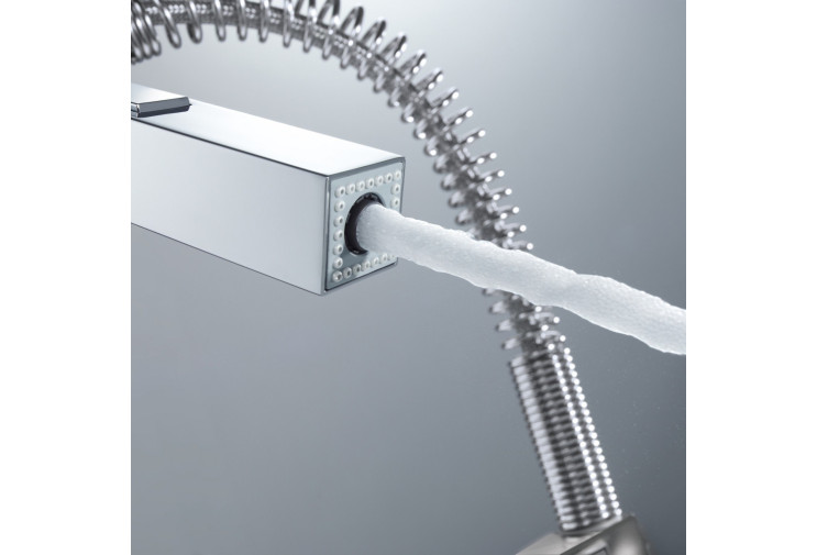 Смеситель однорычажный Grohe Eurocube для мойки (31395000) 31395000