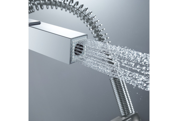 Смеситель однорычажный Grohe Eurocube для мойки (31395000) 31395000