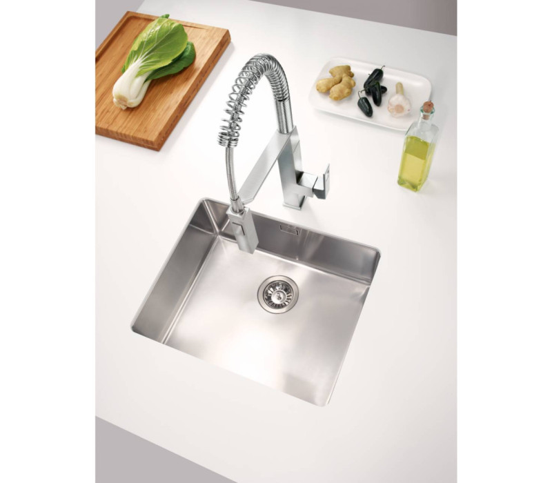 Змішувач одноважільний Grohe Eurocube для мийки (31395DC0) Змішувач одноважільний Grohe Eurocube для мийки (31395DC0)