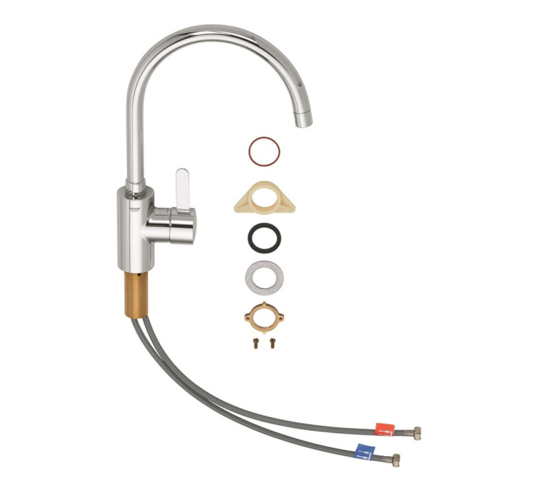 Смеситель однорычажный Grohe Eurosmart Cosmopolitan для мойки (32843002) Смеситель однорычажный Grohe Eurosmart Cosmopolitan для мойки (32843002)