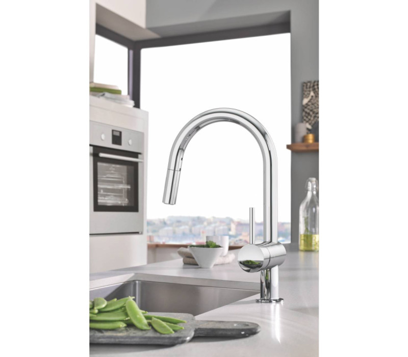 Смеситель однорычажный Grohe Minta для кухни (32321002) Смеситель однорычажный Grohe Minta для кухни (32321002)