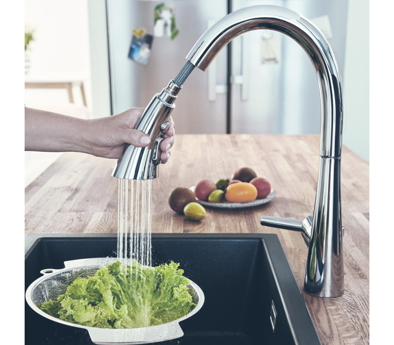 Смеситель однорычажный Grohe Zedra для мойки (32294002) Смеситель однорычажный Grohe Zedra для мойки (32294002)