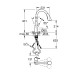 Смеситель однорычажный Grohe Zedra для мойки (32294DC2) 32294DC2