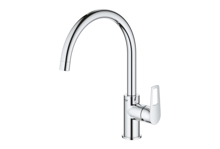 Змішувач одноважільний Grohe BauLoop New для мийки (31368001) 31368001 Змішувач одноважільний Grohe BauLoop New для мийки (31368001) 31368001