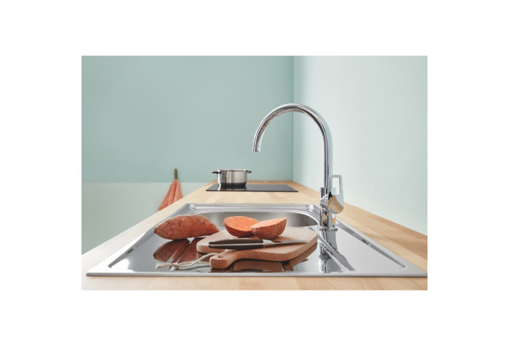 Смеситель однорычажный Grohe BauLoop для мойки (31232001) 31232001 Смеситель однорычажный Grohe BauLoop для мойки (31232001) 31232001