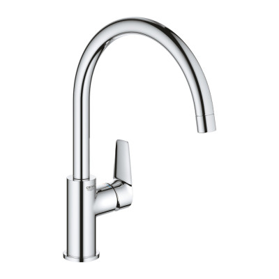 Смеситель смеситель Grohe BauEdge New Для кухни (31233001)