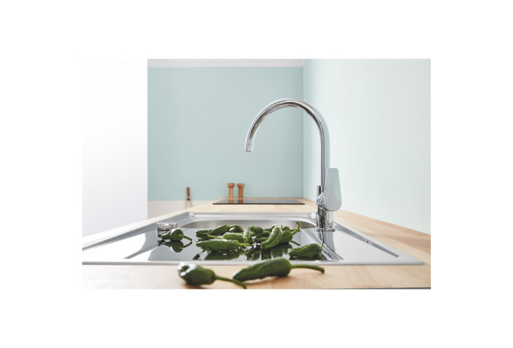 Смеситель смеситель Grohe BauEdge New Для кухни (31233001) 31233001 Смеситель смеситель Grohe BauEdge New Для кухни (31233001) 31233001