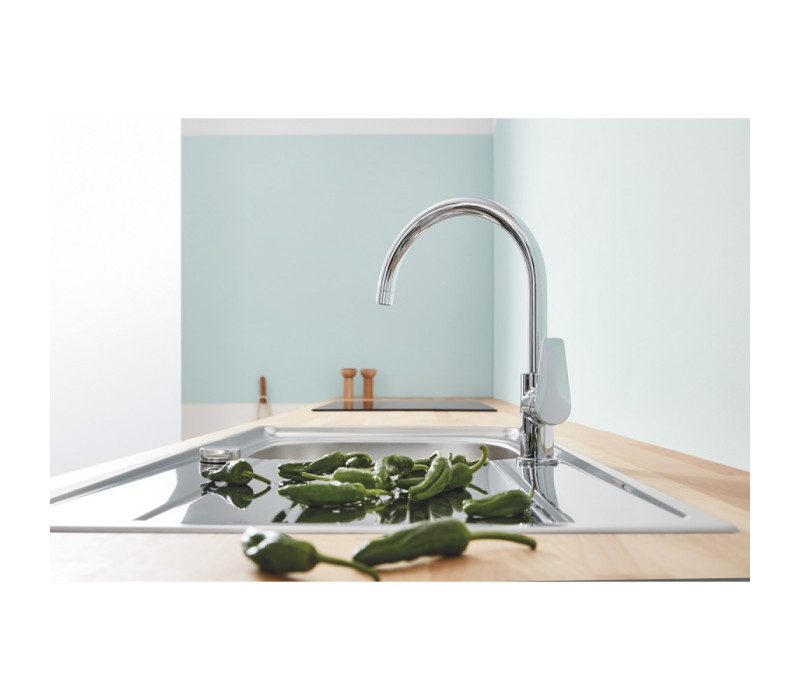 Змішувач змішувач Grohe BauEdge New Для кухні (31233001)