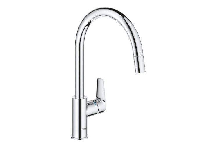 Смеситель смеситель Grohe BauEdge New Для кухни (30536000) 30536000