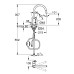 Смеситель смеситель Grohe BauLoop New Для кухни (30543000) 30543000
