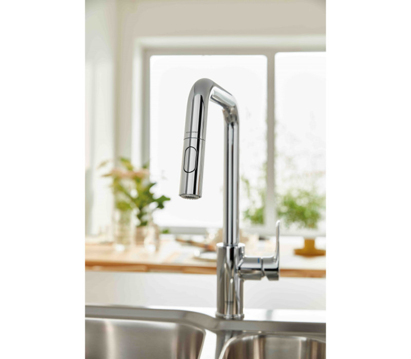 Змішувач одноважільний Grohe Eurosmart для мийки (30619000) Змішувач одноважільний Grohe Eurosmart для мийки (30619000)