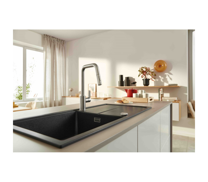 Смеситель однорычажный Grohe Eurosmart для мойки (30619DC0) Смеситель однорычажный Grohe Eurosmart для мойки (30619DC0)
