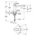 Смеситель однорычажный Grohe Eurosmart для мойки (304632430) 304632430