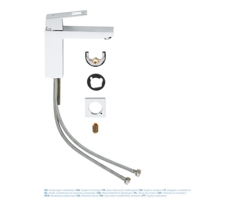 Змішувач одноважільний Grohe Eurocube для раковини M-Size (23446000)