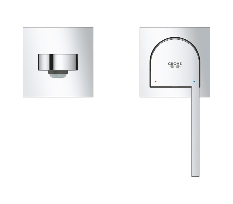 Змішувач для раковини Grohe Plus на 2 отвори, M-Size (29303003) Змішувач для раковини Grohe Plus на 2 отвори, M-Size (29303003)