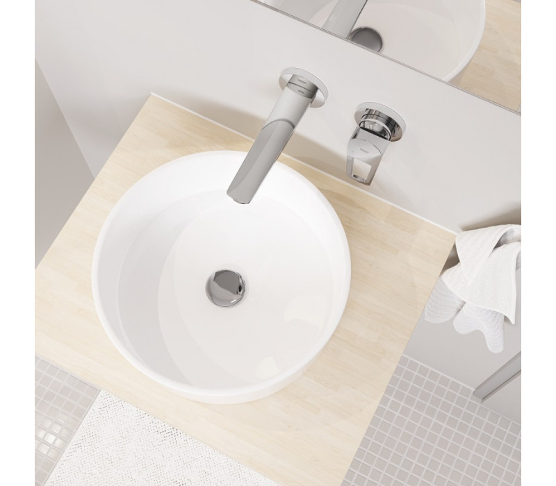 Змішувач для раковини Grohe BauLoop New на 2 отвори, настінний монтаж M-Size (20289001)