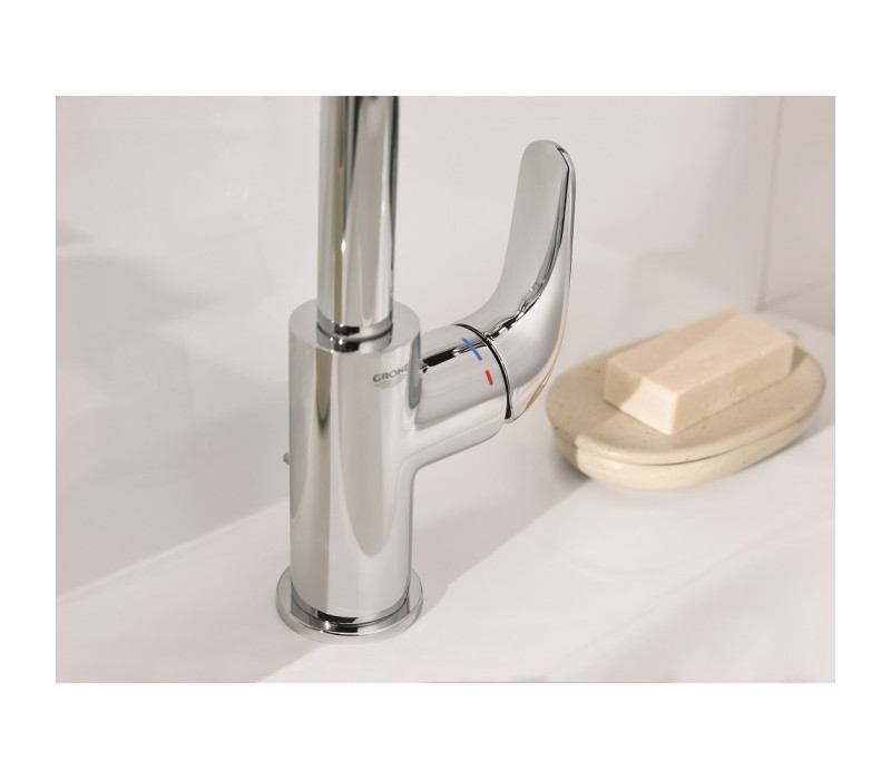 Змішувач одноважільний Grohe Euroeco для раковини L-Size (24272001) Змішувач одноважільний Grohe Euroeco для раковини L-Size (24272001)
