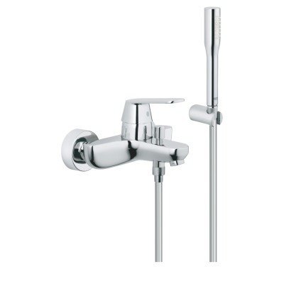 Змішувач одноважільний Grohe Eurosmart Cosmopolitan для ванни з душовим набором (32832000)