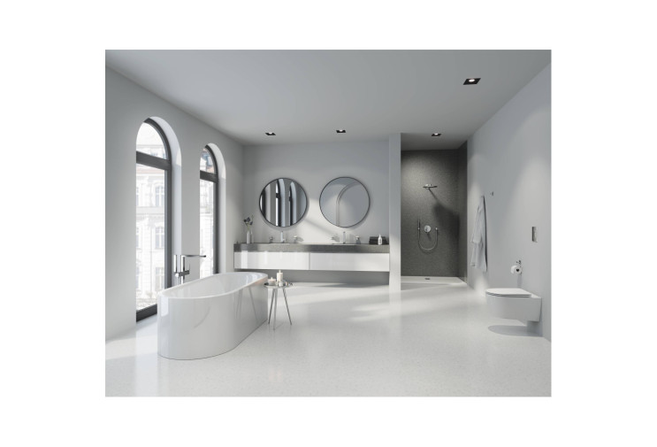 Смеситель однорычажный Grohe Plus Для ванны, напольный монтаж (23846003) 23846003 Смеситель однорычажный Grohe Plus Для ванны, напольный монтаж (23846003) 23846003