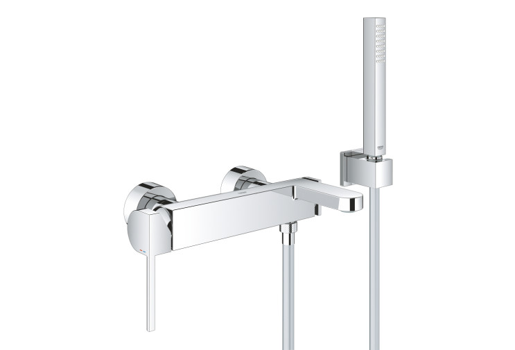 Смеситель однорычажный Grohe Plus Для ванны с душевым гарнитуром (33547003) 33547003