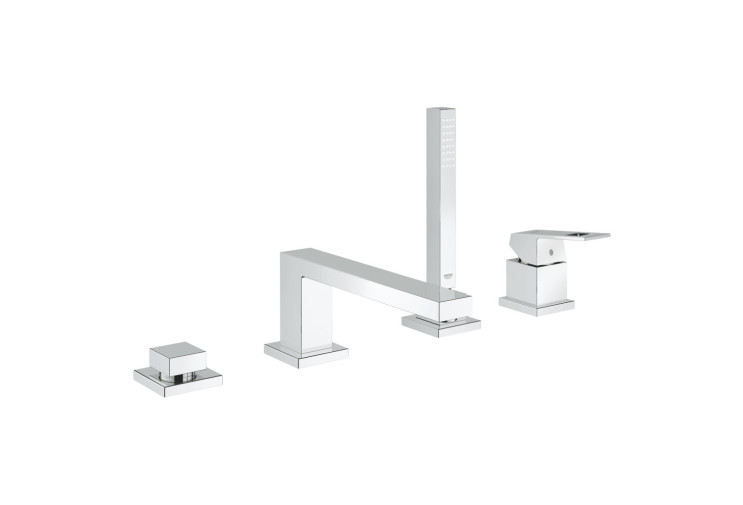 Змішувач одноважільний Grohe Eurocube для ванни на 4 отвори (19897001) 19897001