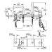 Смеситель смеситель Grohe Essence для ванны на 4 отверстия (25251kf1) 25251KF1
