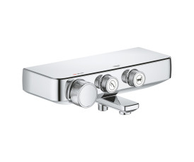 Термостатичний змішувач Grohe Grohtherm SmartControl для ванни, настінний монтаж (34718000) Термостатичний змішувач Grohe Grohtherm SmartControl для ванни, настінний монтаж (34718000)