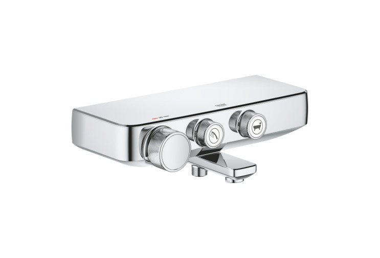 Термостатический смеситель Grohe Grohtherm SmartControl для ванны, настенный монтаж (34718000) 34718000