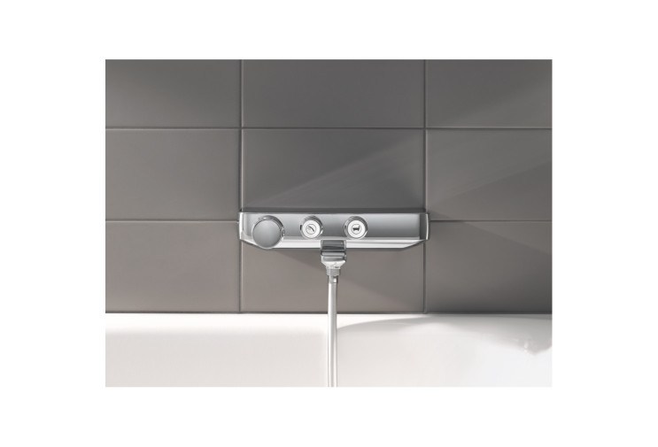 Термостатический смеситель Grohe Grohtherm SmartControl для ванны, настенный монтаж (34718000) 34718000 Термостатический смеситель Grohe Grohtherm SmartControl для ванны, настенный монтаж (34718000) 34718000