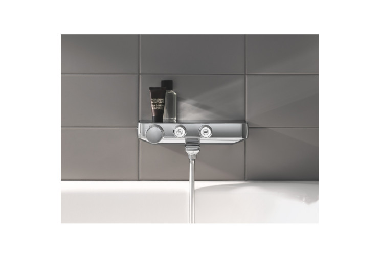 Термостатический смеситель Grohe Grohtherm SmartControl для ванны, настенный монтаж (34718000) 34718000 Термостатический смеситель Grohe Grohtherm SmartControl для ванны, настенный монтаж (34718000) 34718000