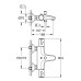 Термостат для ванны Grohe Grohtherm 800 (1022032430) 1022032430