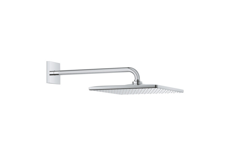 Верхний душ Grohe Rainshower 310 Mono Cube с душевым кронштейном 422 мм, 1 режим струи (26563000) 26563000