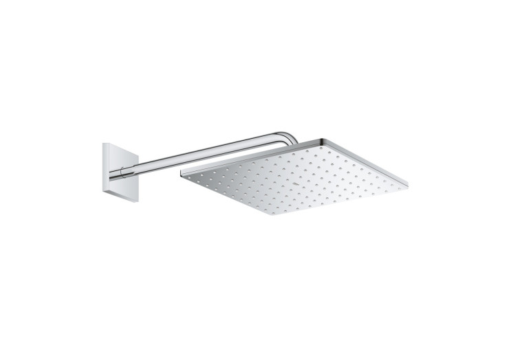 Верхний душ Grohe Rainshower 310 Mono Cube с душевым кронштейном 422 мм, 1 режим струи (26563000) 26563000 Верхний душ Grohe Rainshower 310 Mono Cube с душевым кронштейном 422 мм, 1 режим струи (26563000) 26563000