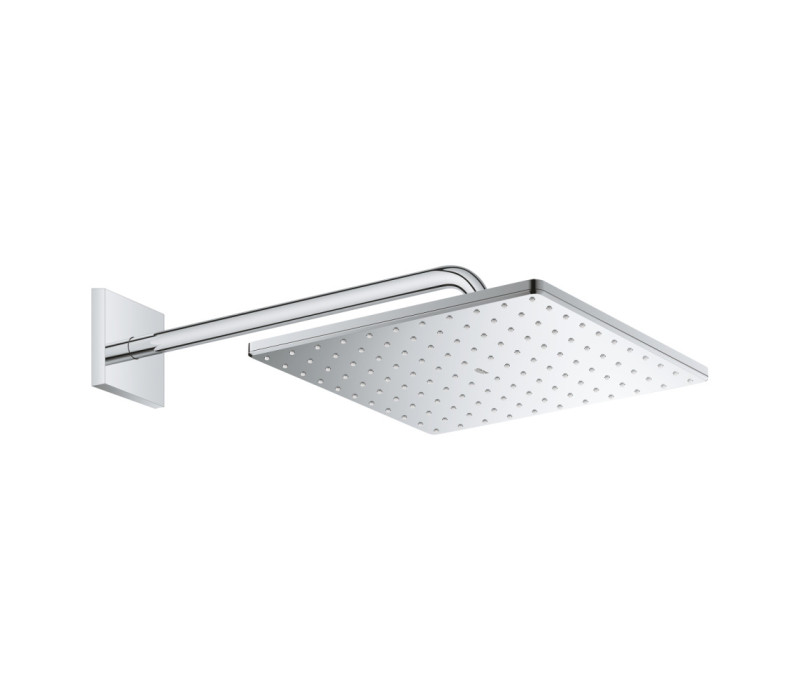 Верхний душ Grohe Rainshower 310 Mono Cube с душевым кронштейном 422 мм, 1 режим струи (26563000)