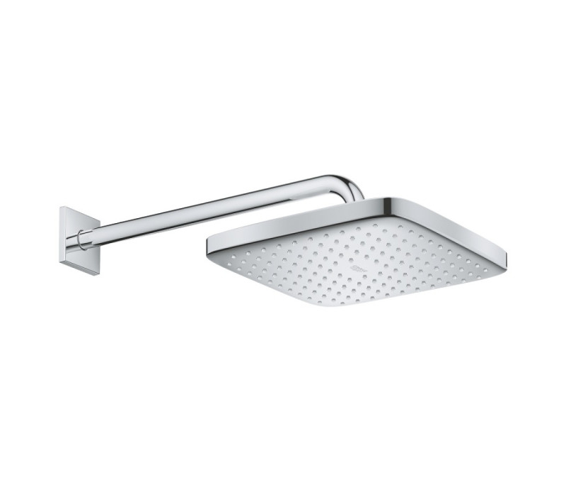 Верхний душ Grohe Tempesta 250 Cube с кронштейном к стене из WaterSaving (26687000)