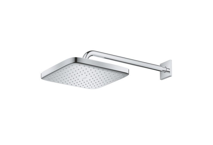 Верхній душ Grohe Tempesta 250 Cube з кронштейном до стіни з WaterSaving (26687000) 26687000