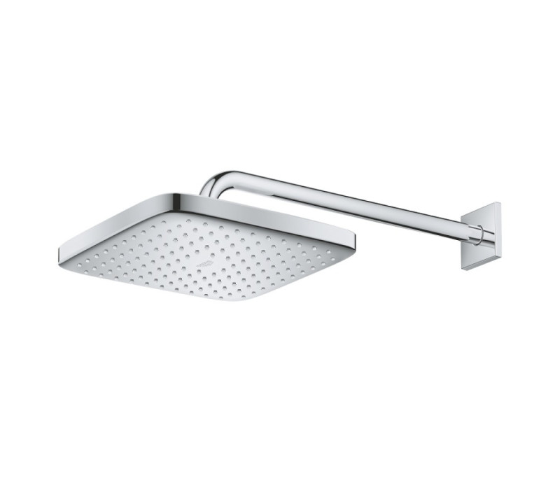 Верхний душ Grohe Tempesta 250 Cube с кронштейном к стене из WaterSaving (26687000)