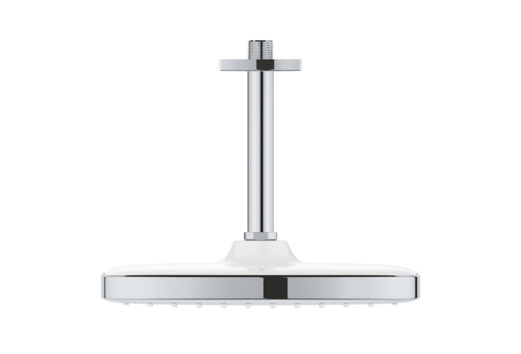 Верхній душ Grohe Tempesta 250 Cube з кронштейном до стелі з WaterSaving (26688000) 26688000