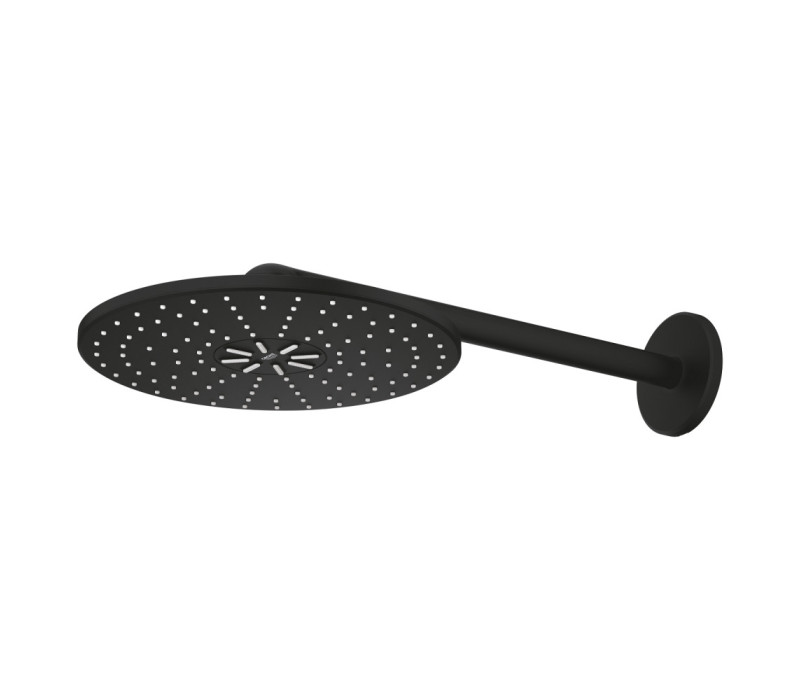 Верхний душ Grohe Rainshower 310 SmartActive с душевым кронштейном 430 мм, 2 режима струи (22123KF0)