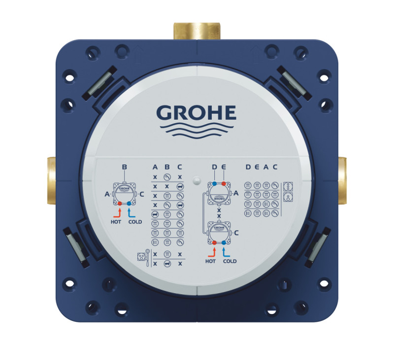 Универсальная встроенная часть Grohe rapido SmartBox (35604000)