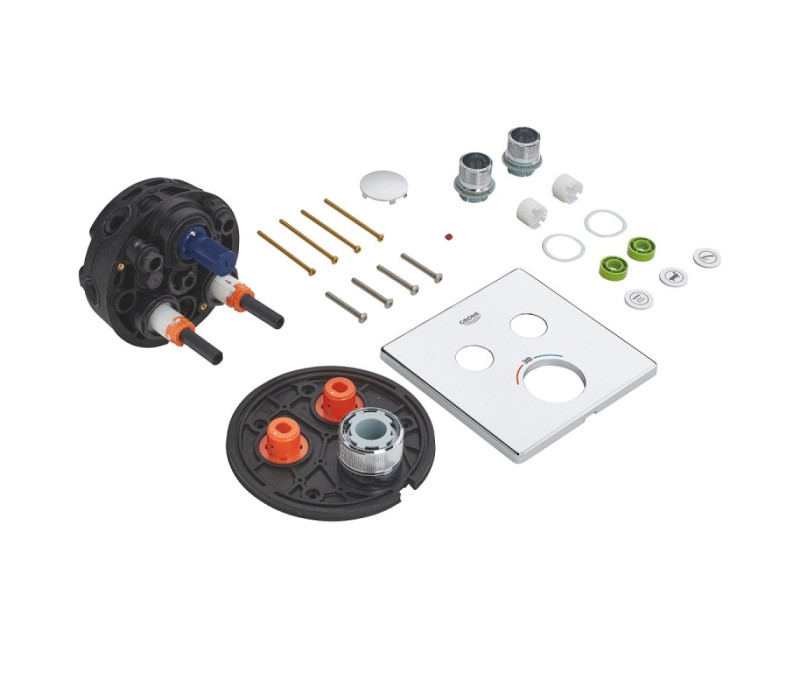 Термостат скрытого монтажа Grohe Grohtherm SmartControl с двумя кнопками управления (29124000) Термостат скрытого монтажа Grohe Grohtherm SmartControl с двумя кнопками управления (29124000)