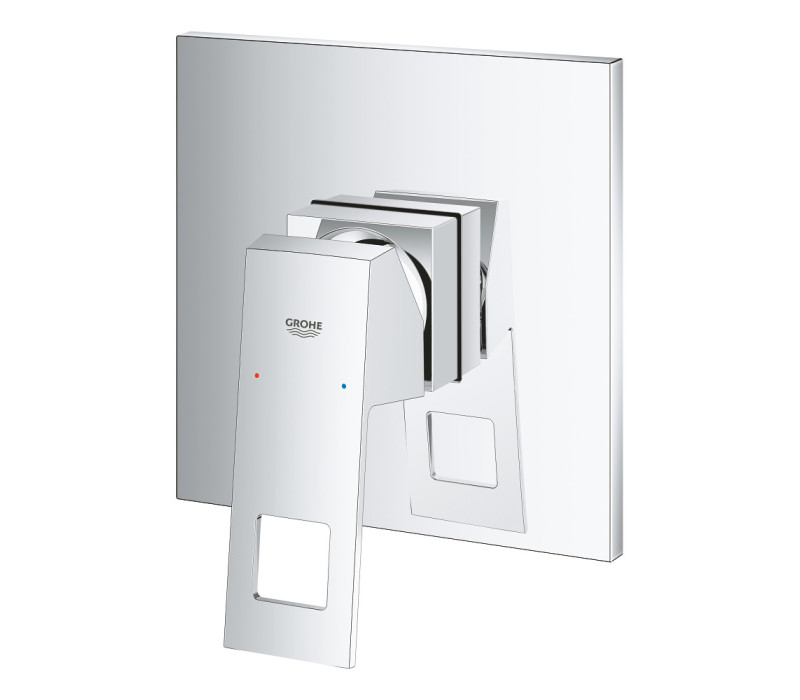 Смеситель однорычажный Grohe Eurocube на 1 выход (24061000) Смеситель однорычажный Grohe Eurocube на 1 выход (24061000)