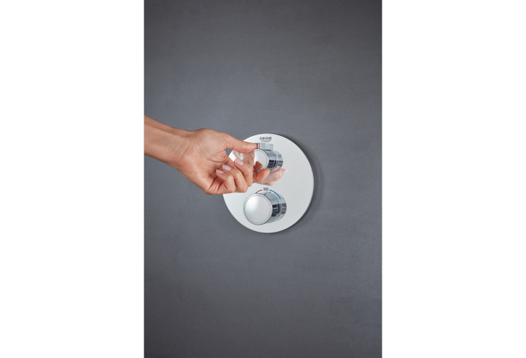 Термостат для душа Grohe Grohtherm с переключателем на 2 положения верхний/ручной душ (24076000) 24076000