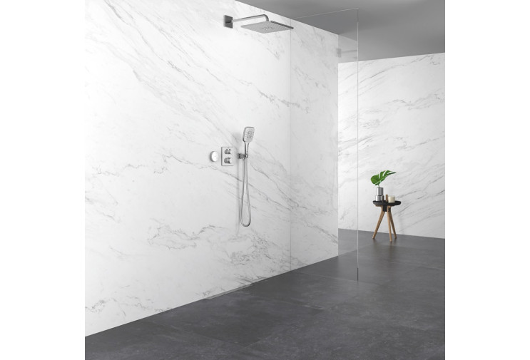 Термостат для душа Grohe Grohtherm с переключателем на 2 положения верхний/ручной душ (24079000) 24079000