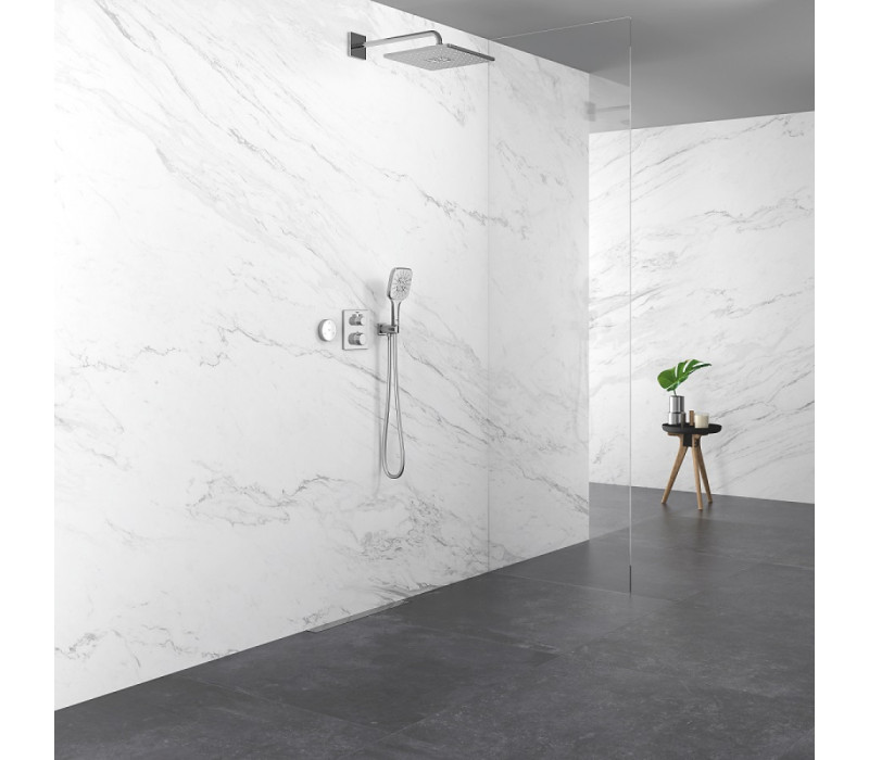 Термостат для душа Grohe Grohtherm с переключателем на 2 положения верхний/ручной душ (24079000) Термостат для душа Grohe Grohtherm с переключателем на 2 положения верхний/ручной душ (24079000)