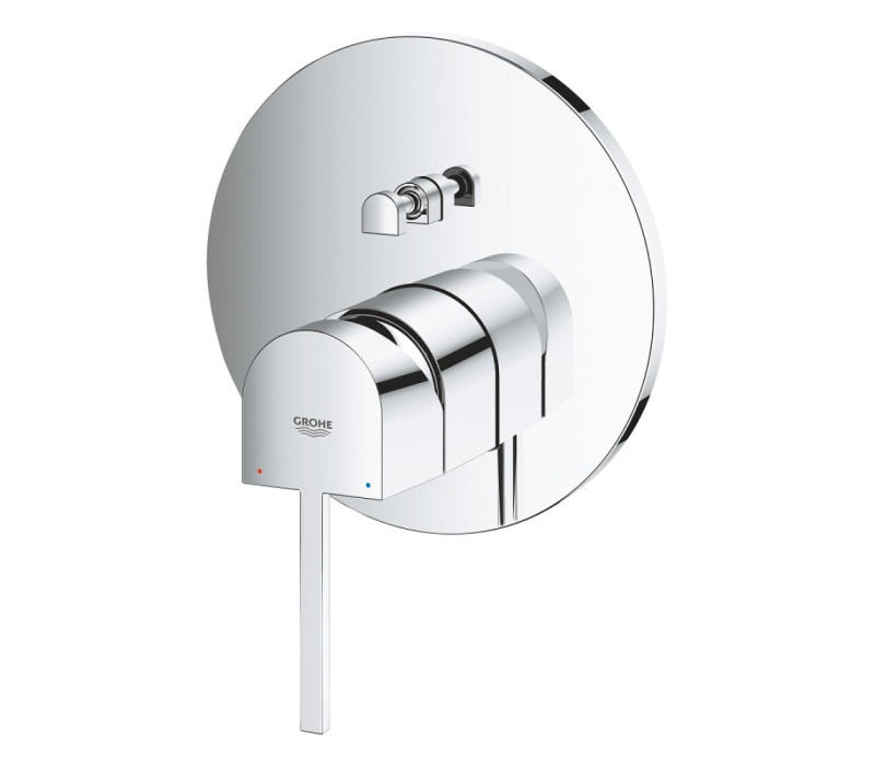 Змішувач одноважільний Grohe Plus з перемикачем на 2 положення (24060003)