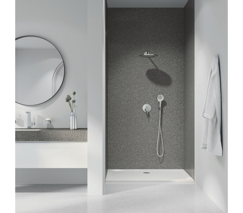 Змішувач одноважільний Grohe Plus з перемикачем на 2 положення (24060003)