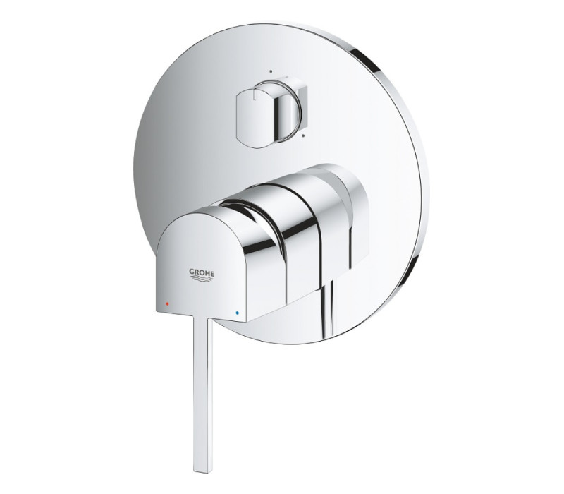 Змішувач одноважільний Grohe Plus з перемикачем на 3положения (24093003) Змішувач одноважільний Grohe Plus з перемикачем на 3положения (24093003)